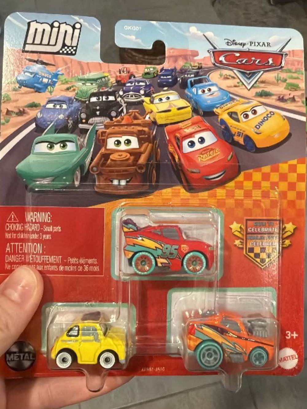 Disney Cars RTC Mini 3 Pack - Picture 1 of 1